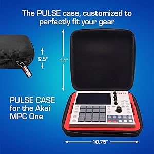 Amazon | Analog Cases Akai MPC One 専用セミハードケース | DJ